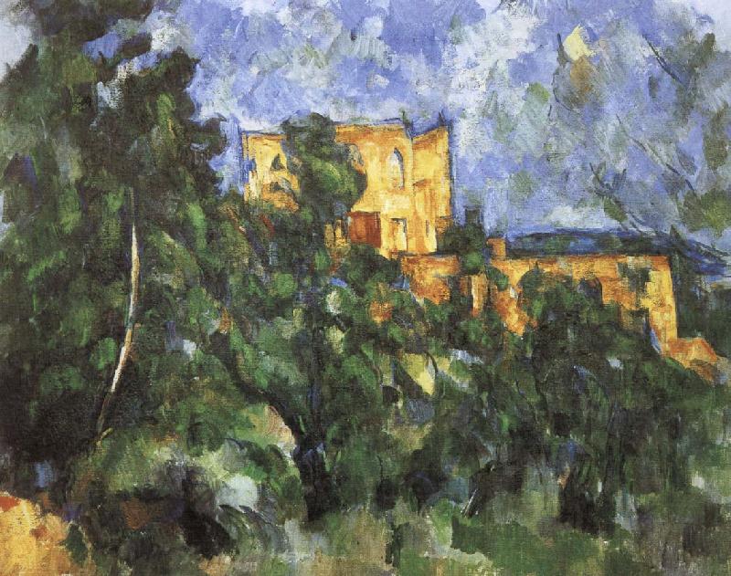Paul Cezanne zwarte kasteel China oil painting art